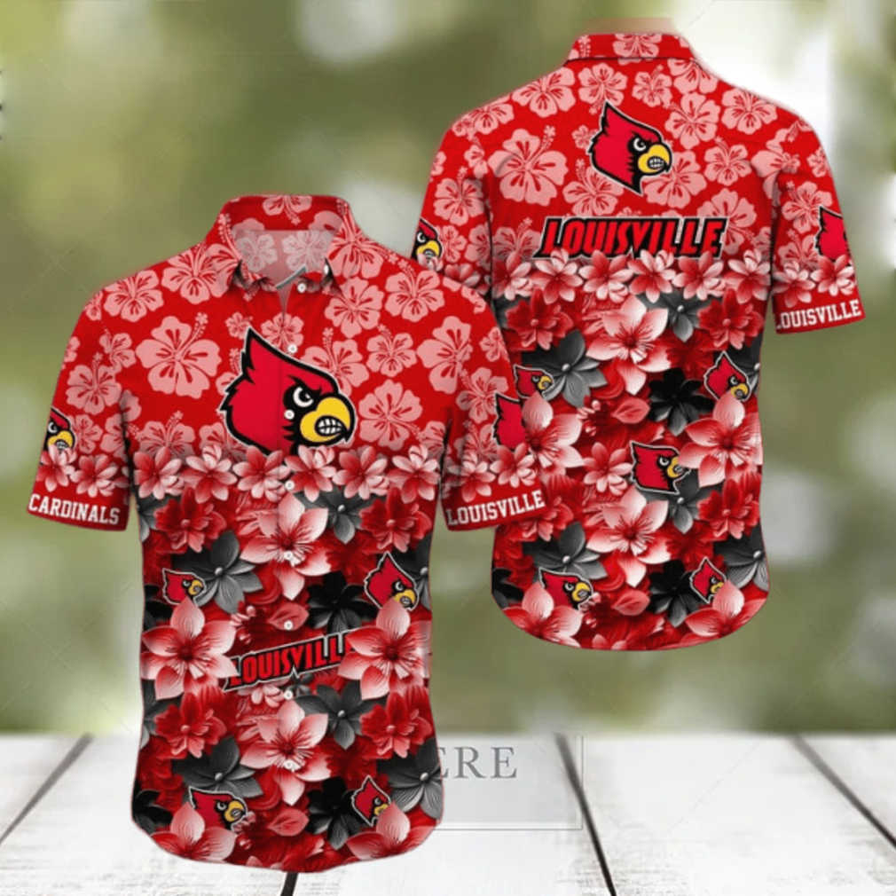 Louisville Cardinals NCAA2 Hawaiian Shirt Trending Summer