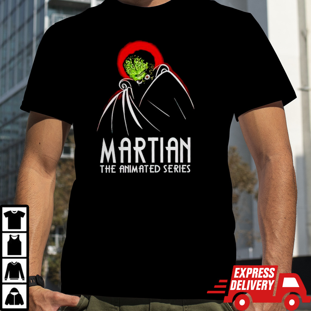 Martian the animated series Mars Attacks shirt