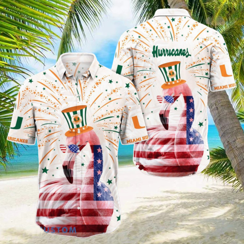 Miami Hurricanes Hawaiian Shirt Best Gift For Men Women