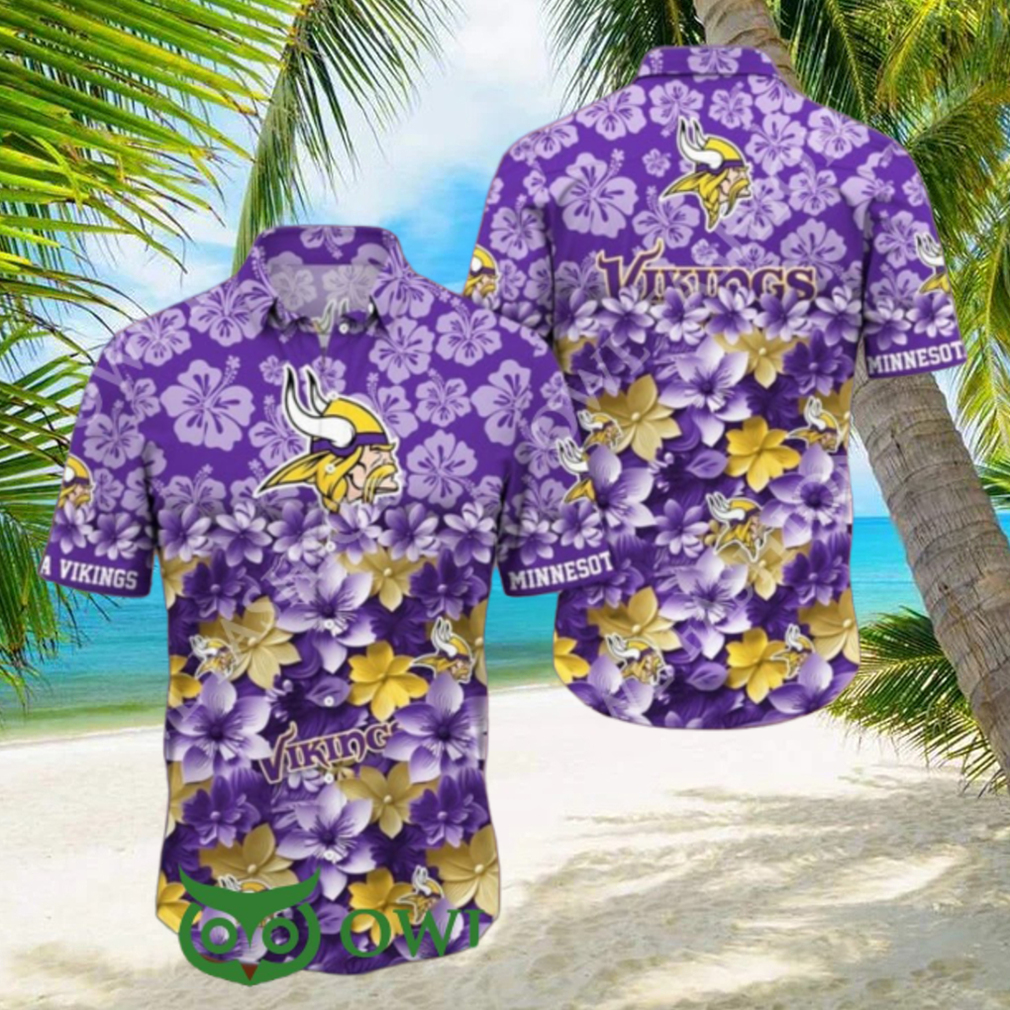 Minnesota Vikings NFL Football Hawaiian Shirt Trending Summer