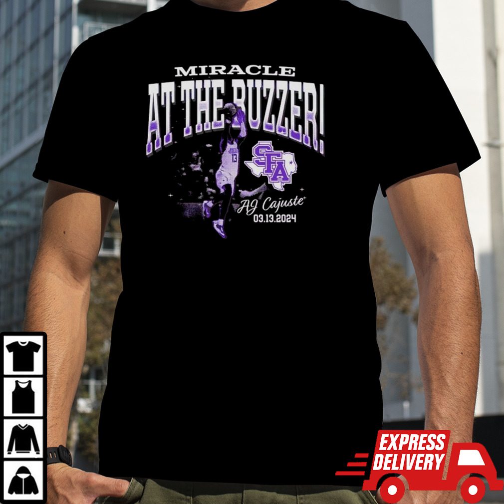 Miracle at the buzzer shirt