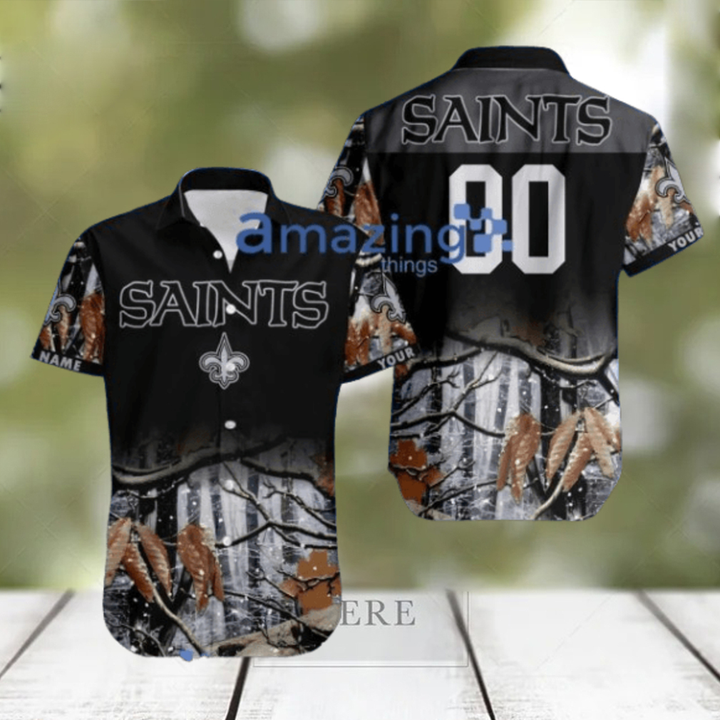 New Orleans Saints NFL Team Deer Hunting Pattern Hawaiian Shirt Trending Summer Aloha Best Gift Fans