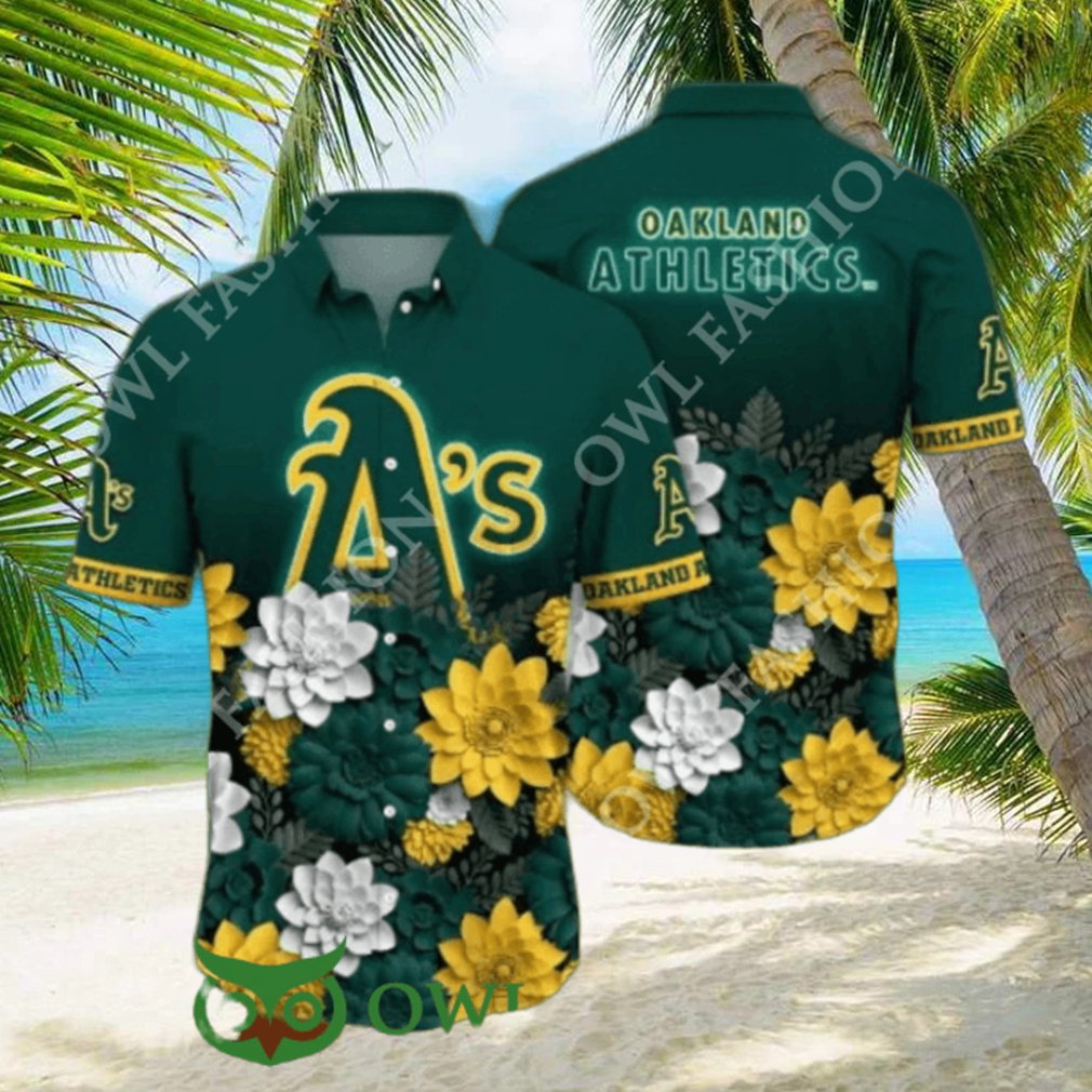 Oakland Athletics MLB Flower Summer Vibe Hawaiian Shirt