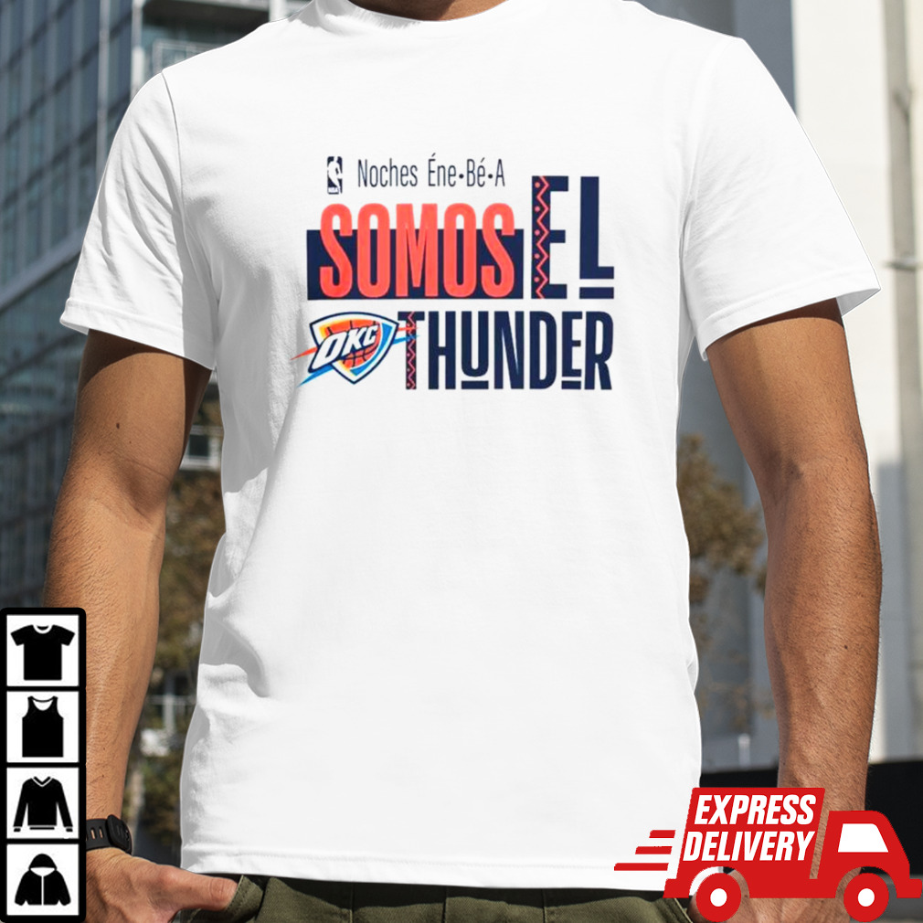 Oklahoma City Thunder NBA Noches Ene-Be-A Training shirt