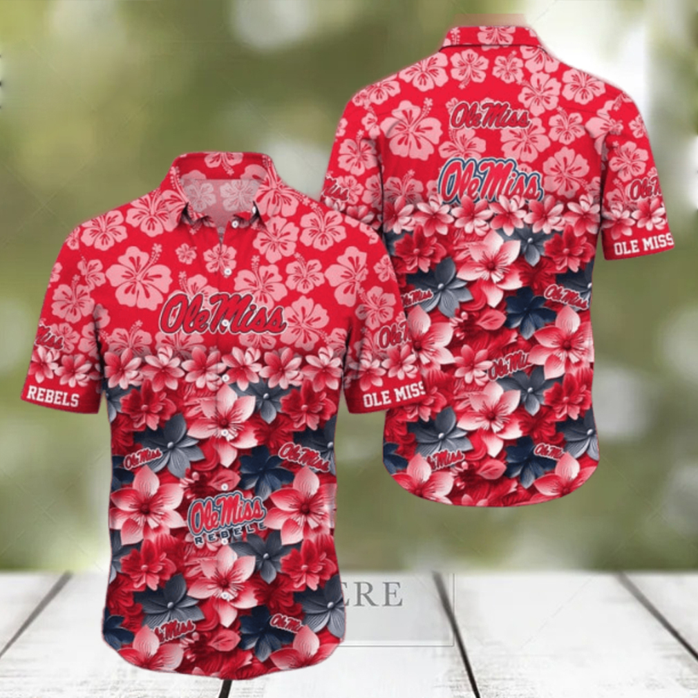 Ole Miss Rebels NCAA2 Hawaiian Shirt Trending Summer