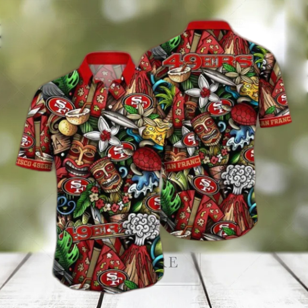 San Francisco 49ers NFL Flower Hawaii Shirt And Tshirt For Fans