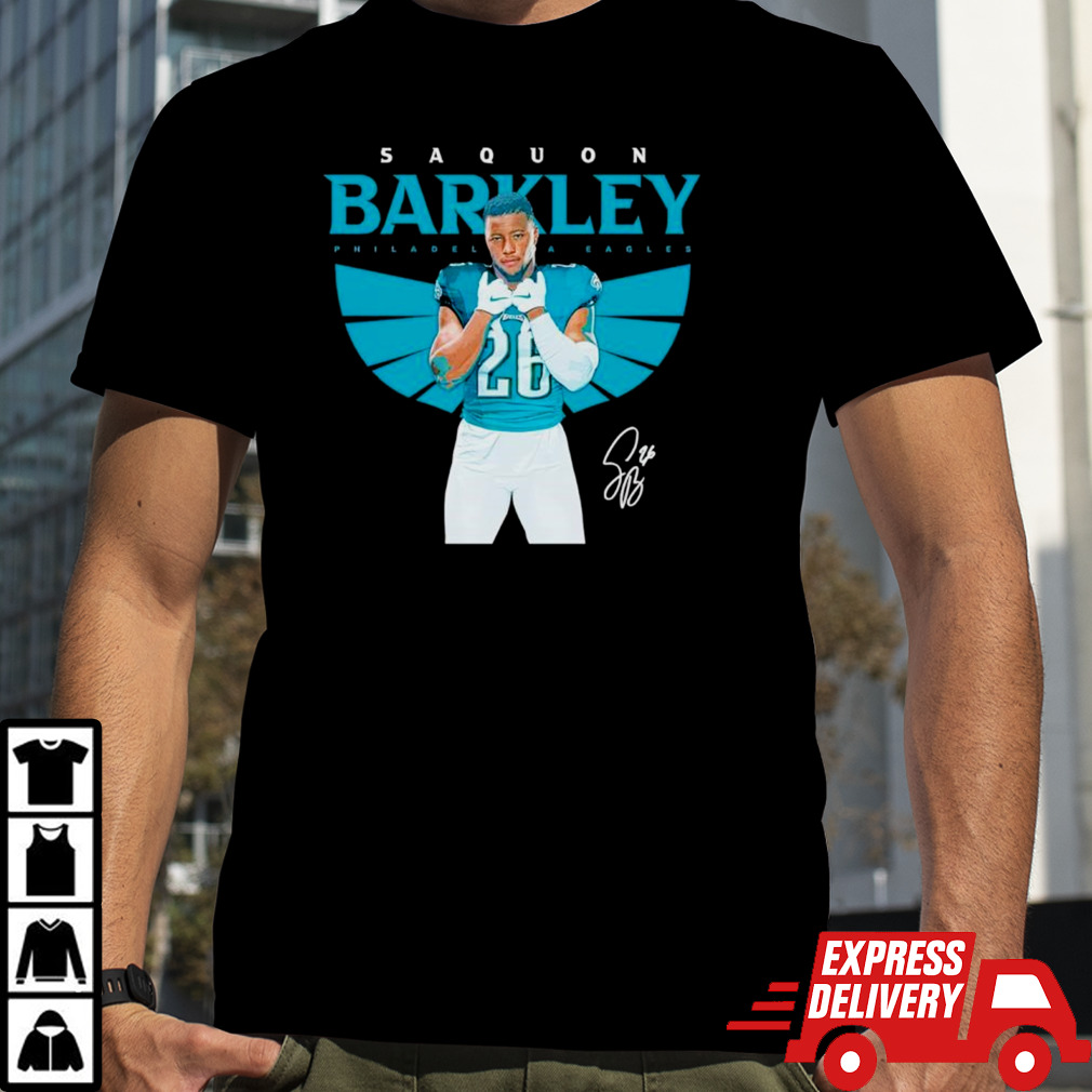 Saquon Barkley Philadelphia Eagles signature shirt