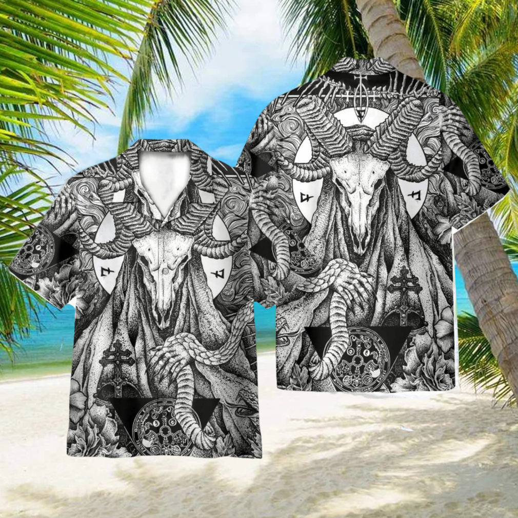 Satanic Pagan Demon AOP Hawaiian Shirt Beach Lover Summer Gift Shirt