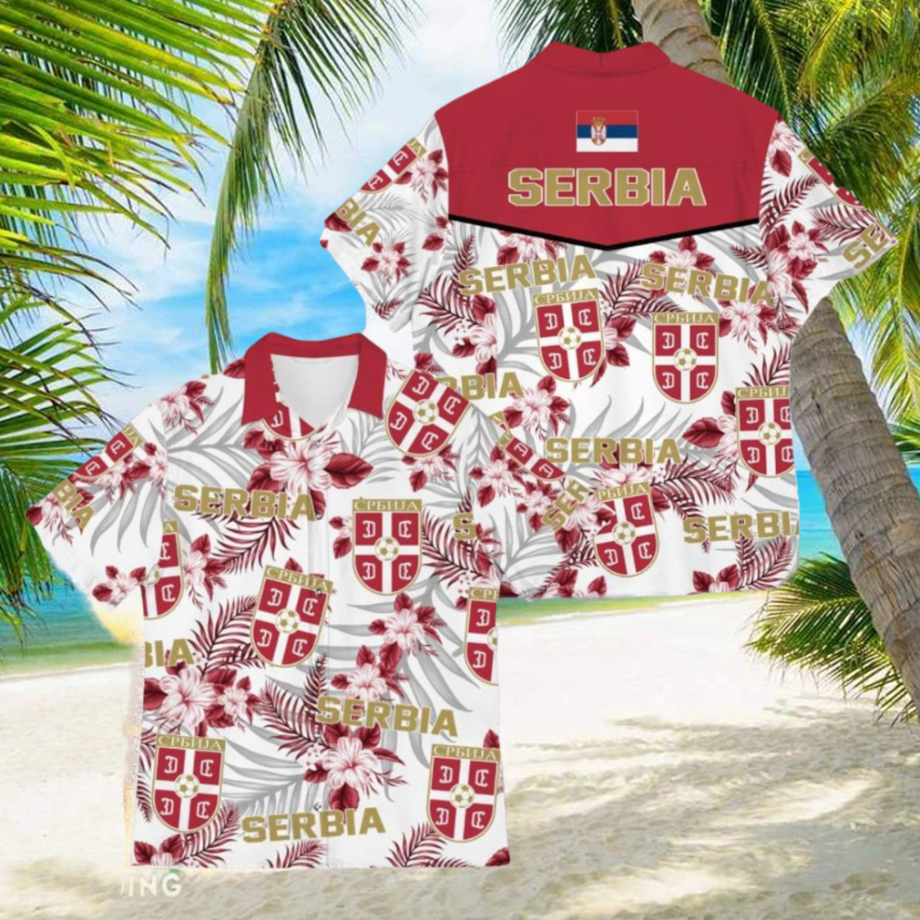 Serbia Football Vamos La Albiceleste Champions World Cup3D Hawaiian Shirt For Fans Men And Women Gift