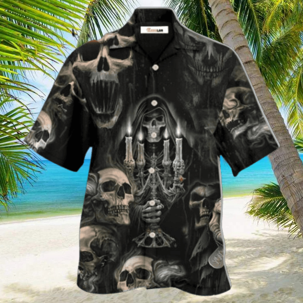 Skull Horror Skull Movies Hawaiian Shirt