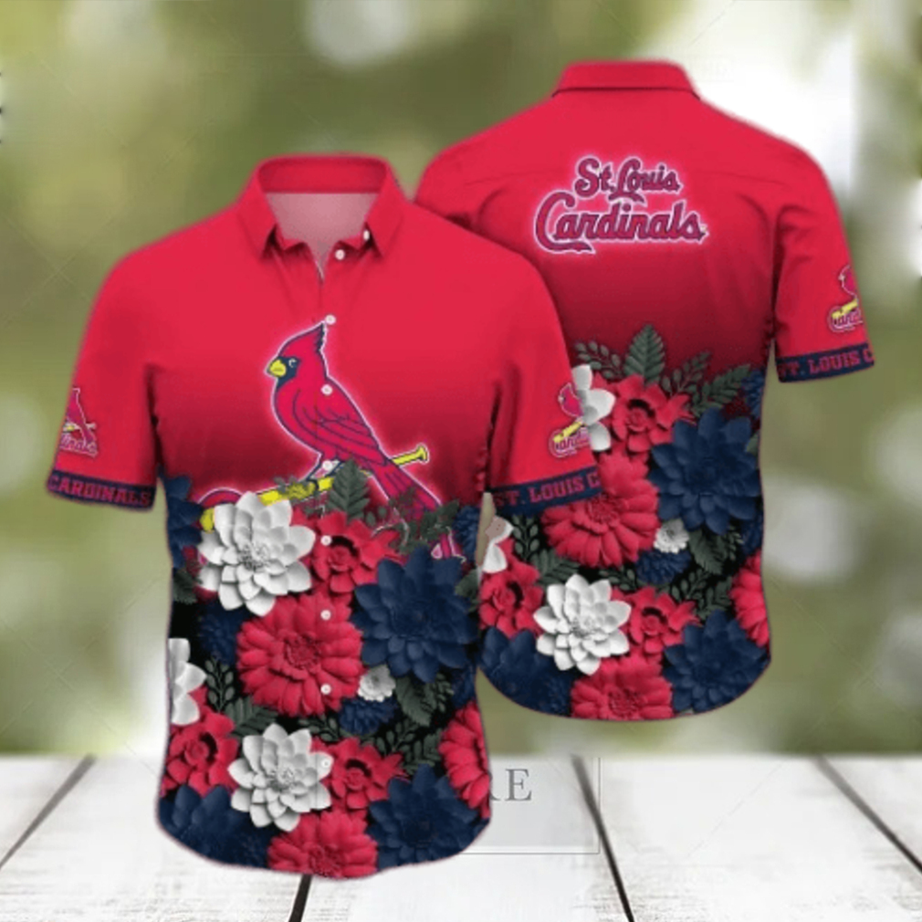 St. Louis Cardinals MLB Flower Hawaii Shirt And Tshirt For Fans