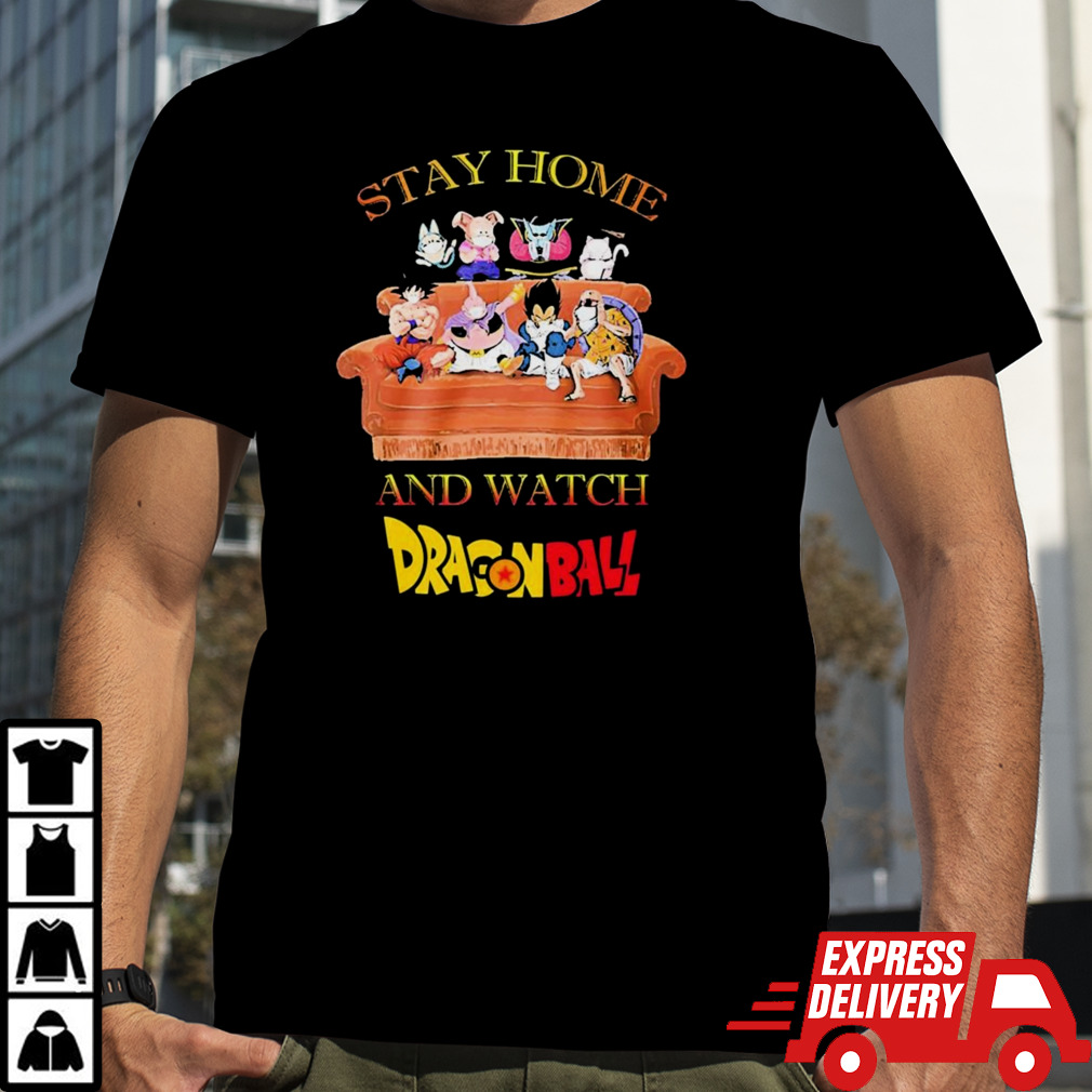 Thank You Akira Toriyama Stay Home And Watch Dragon Ball Shirt