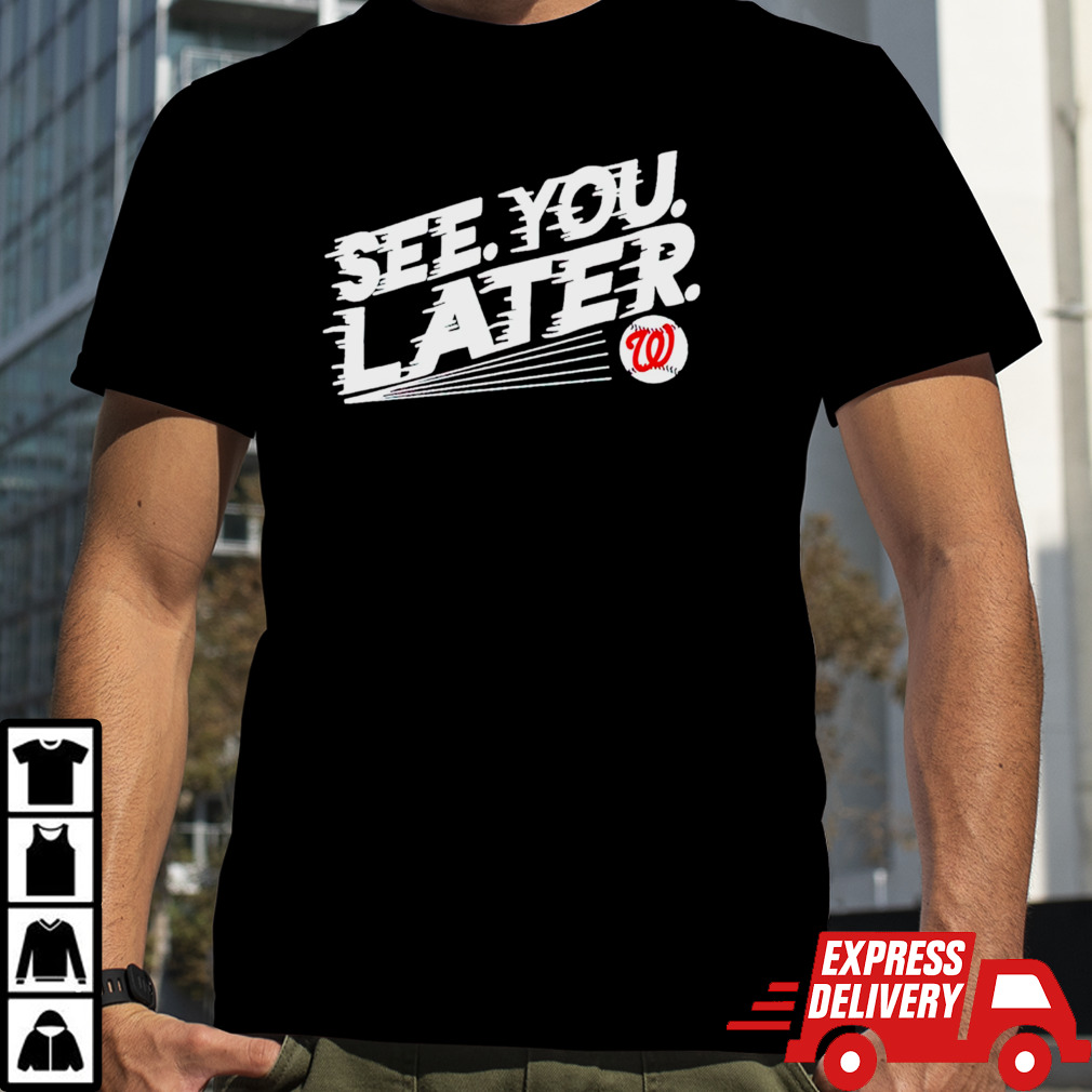 Bob Carpenter Washington see you later baseball shirt