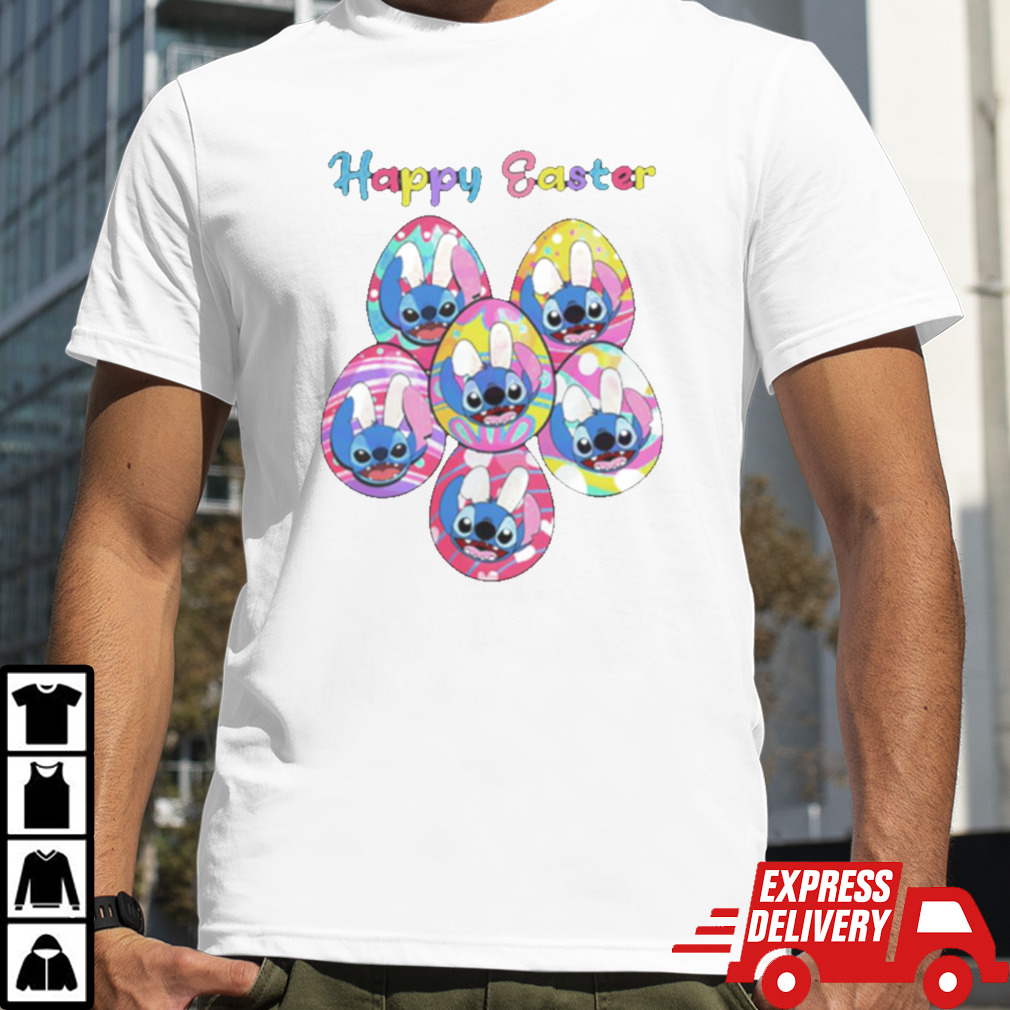 Happy Easter Disney Stitch Bunny shirt