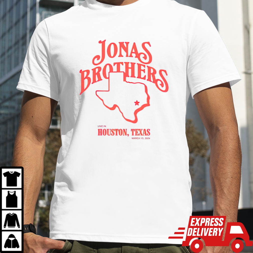 Jonas Brothers Houston Rodeo Texas State shirt