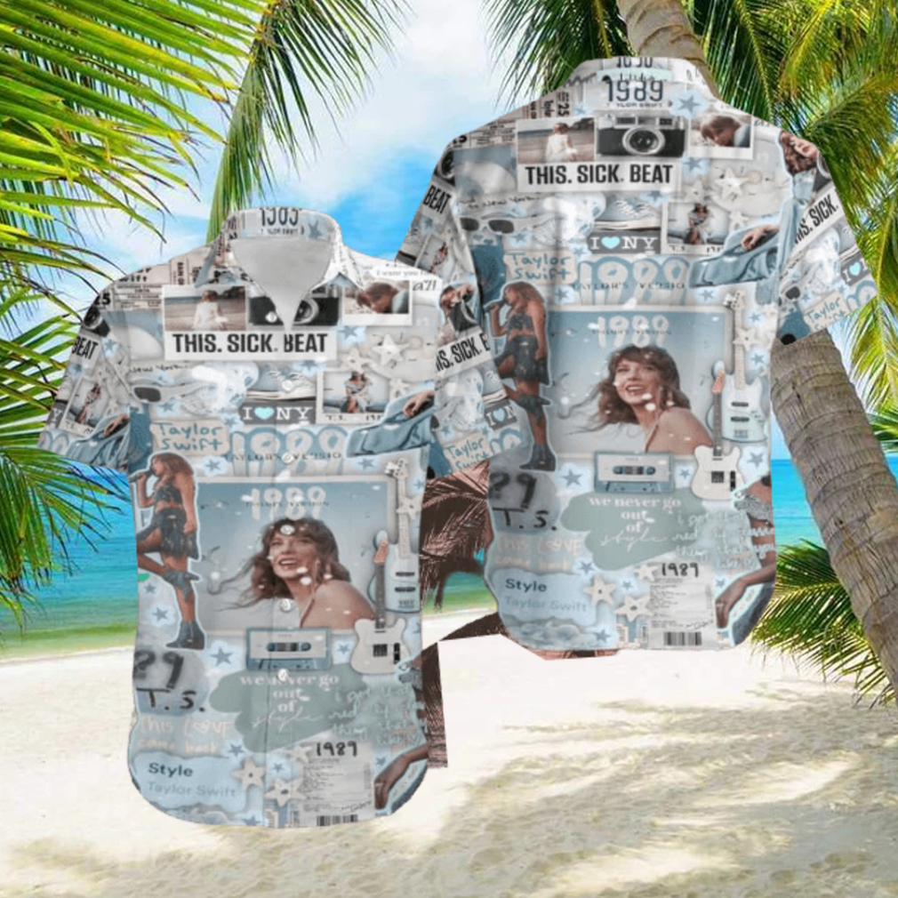 Taylor Swift 1989 Taylor Version Aesthetic 2024 Summer Trend Fan Gifts Hawaiian Shirt