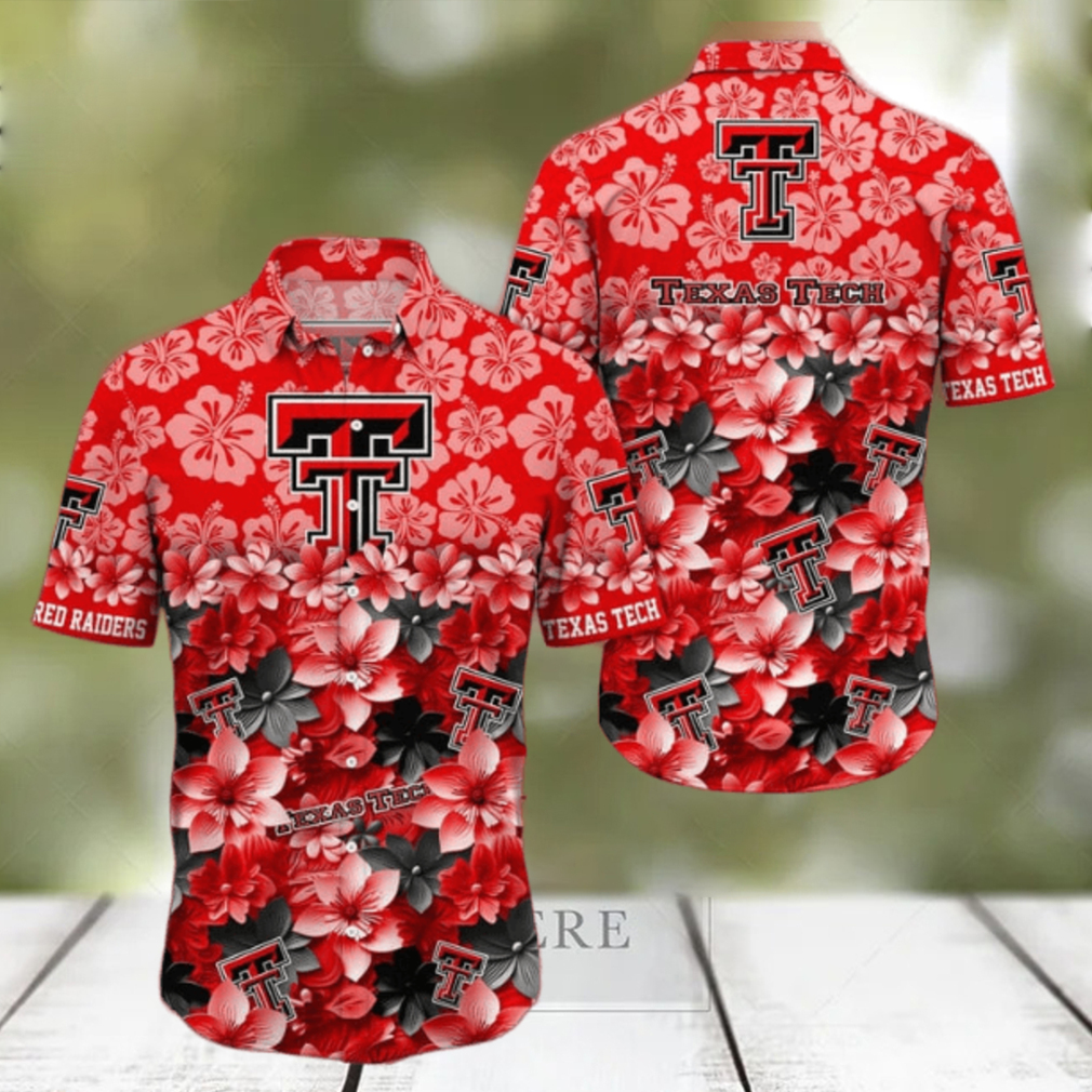 Texas Tech Red Raiders NCAA3 Hawaiian Shirt Trending Summer