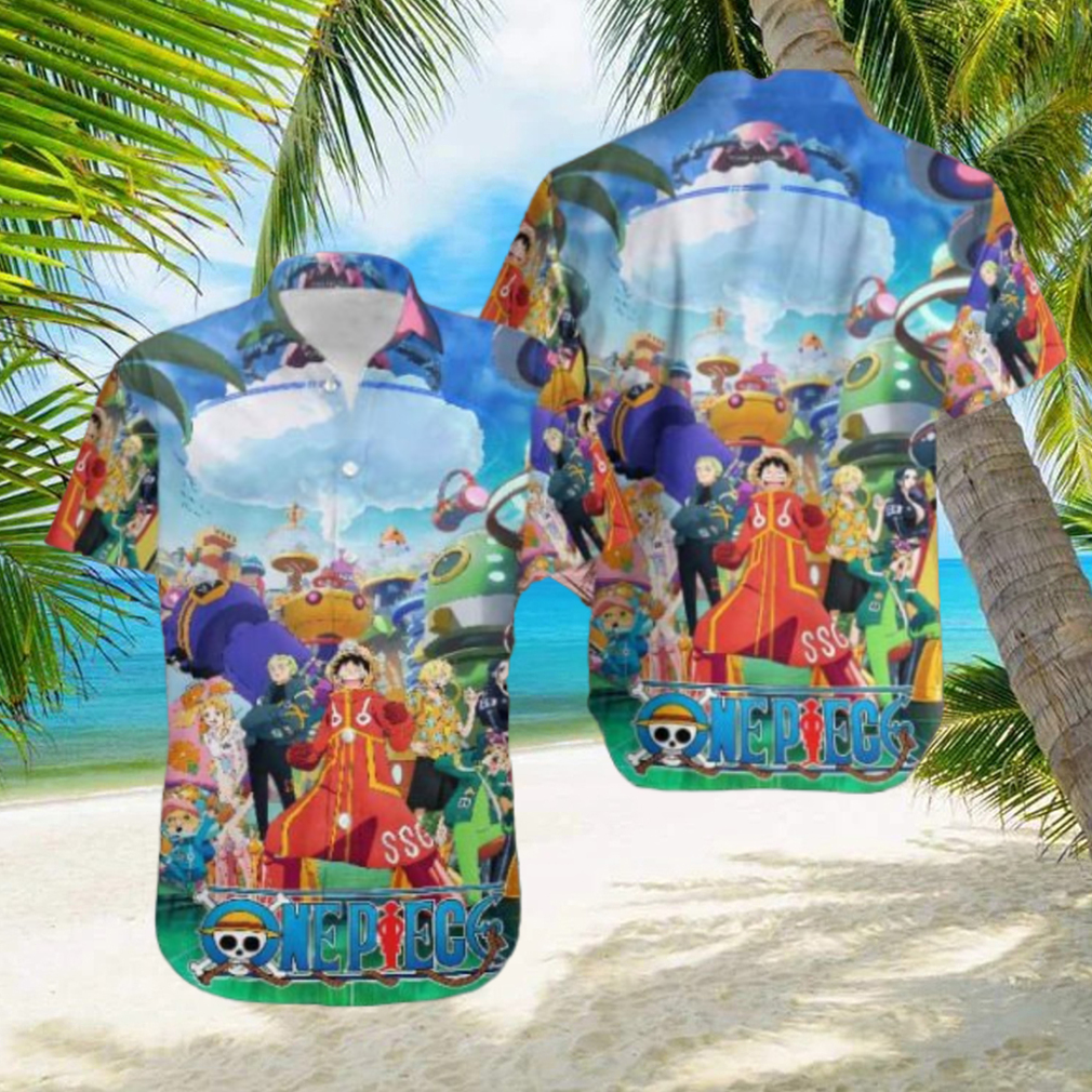 The One Piece Egghead Arc Netflix January 13 2024 Summer Trend Fan Gifts Hawaiian Shirt