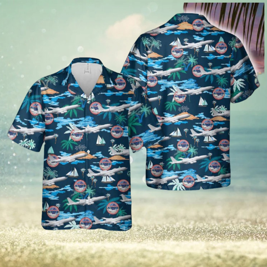 US Navy Airborne Launch Control System (ALCS) E 6B Mercury Hawaiian Shirt Print Ideas Gift Mens