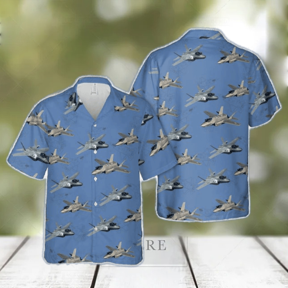 US Navy F 35 Lightning II Hawaiian Shirt Aloha Summer