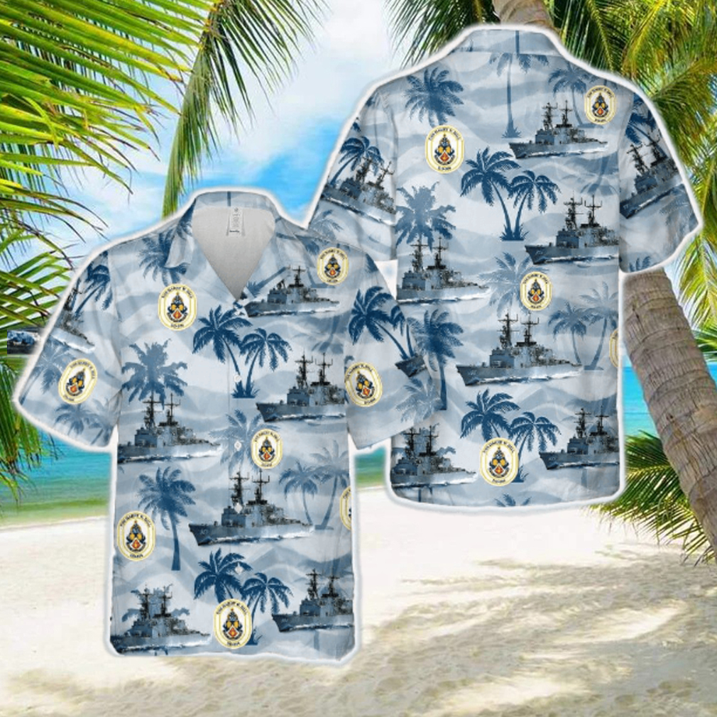 USS Harry W Hill DD 986 Hawaiian Shirt For Men And Women