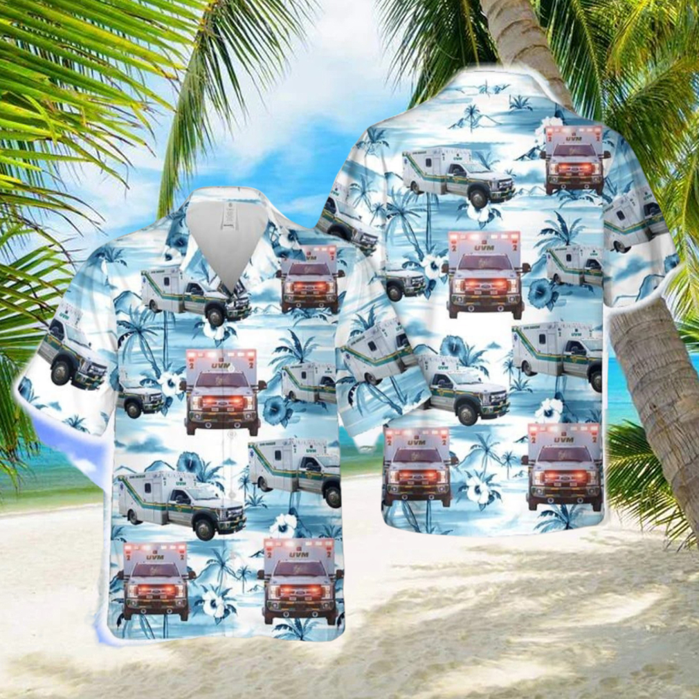 Vermont UVM Rescue Hawaiian Shirt For Men And Women Gift Teams Shirt Beach