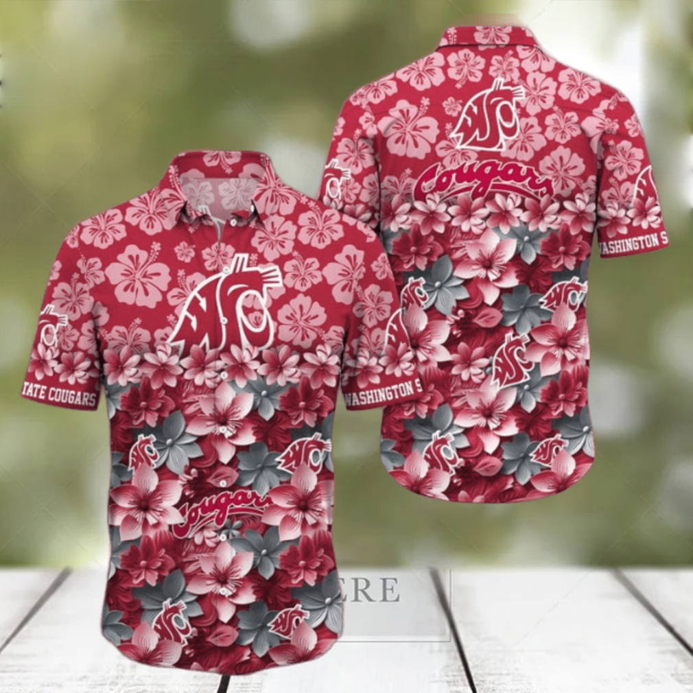 Washington State Cougars NCAA1 Hawaiian Shirt Trending Summer