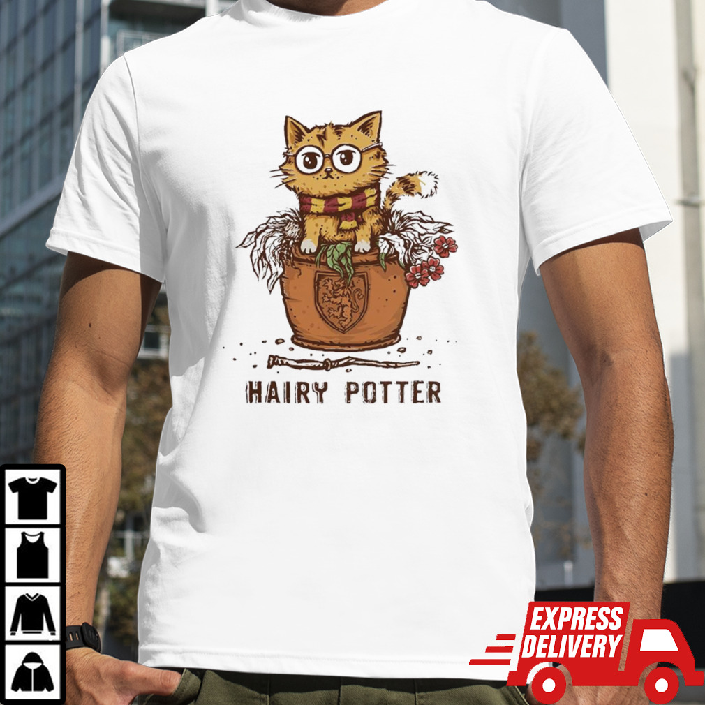 Harry Potter as a cat Hairy Potter shirt