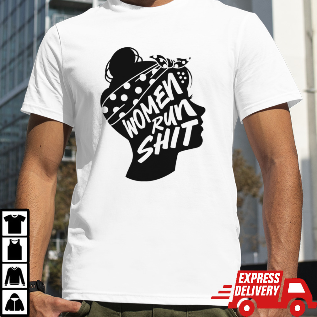 Men’s women run shit shirt