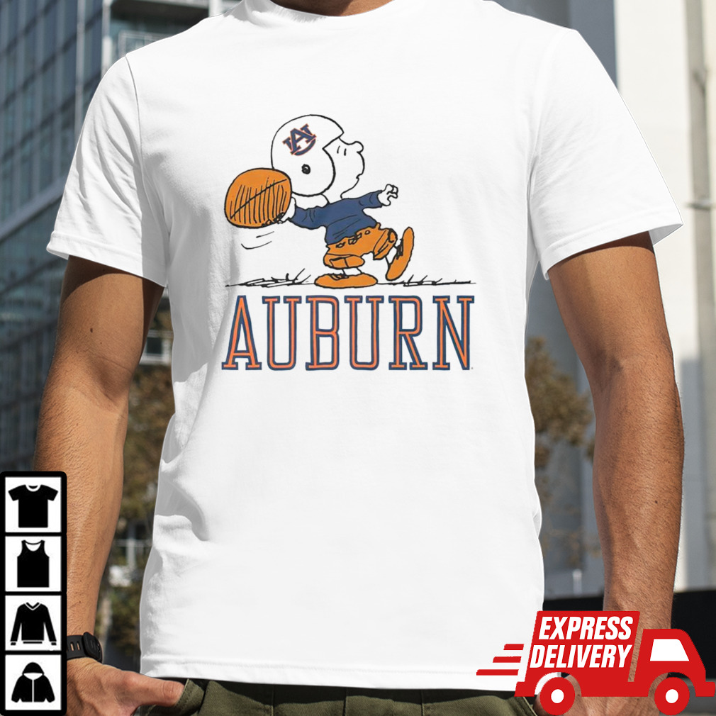 Snoppy Peanuts Auburn Tigers Football shirt