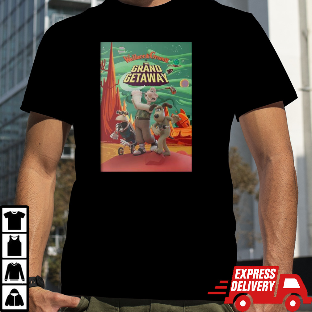 For Wallace & Gromit The Grand Getaway Shirt