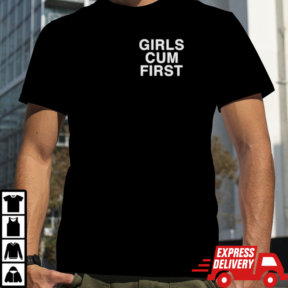 Girls cum first in pocket shirt