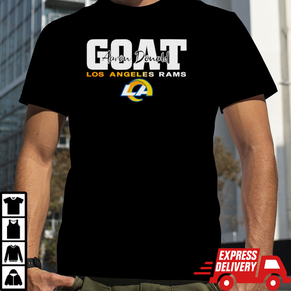 Goat Aaron Donald Los Angeles Rams shirt