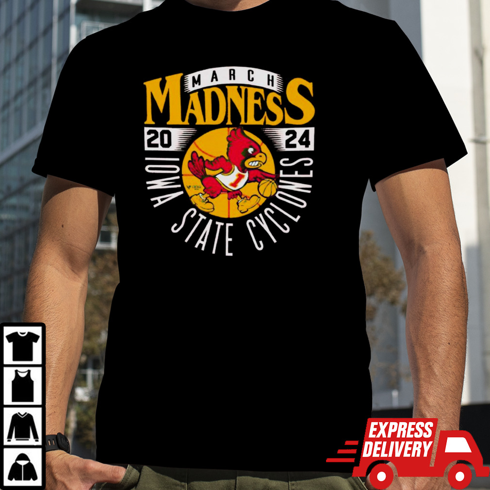 Iowa State Cyclones 2024 March Madness Mascot Shirt