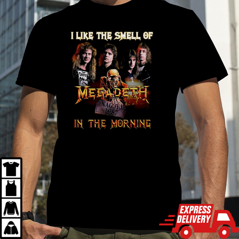 Megadeth I Like The Smell Of Megadeth In The Morning Shirt