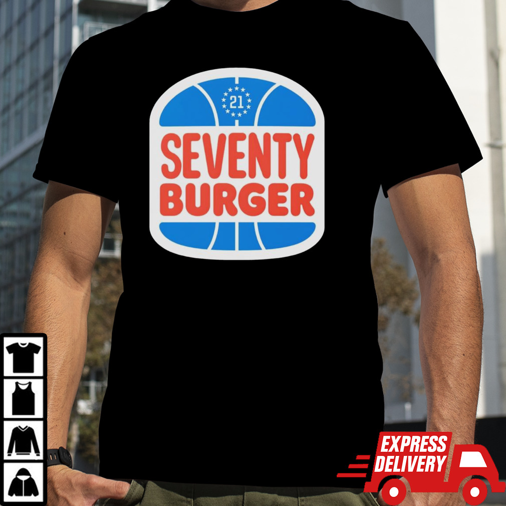 Men’s Joel’s seventy burger shirt