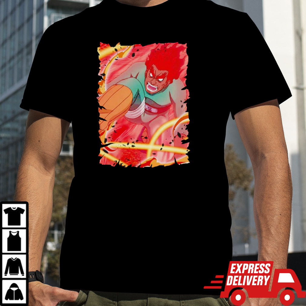 Might Guy merch vtg anime shirt