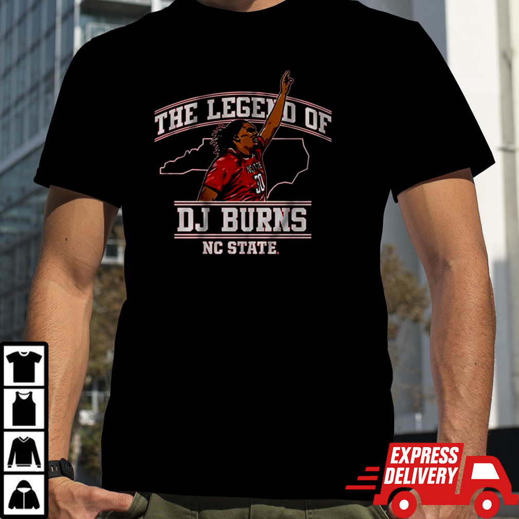 Nc State Basketball The Legend Of Dj Burns T-shirt