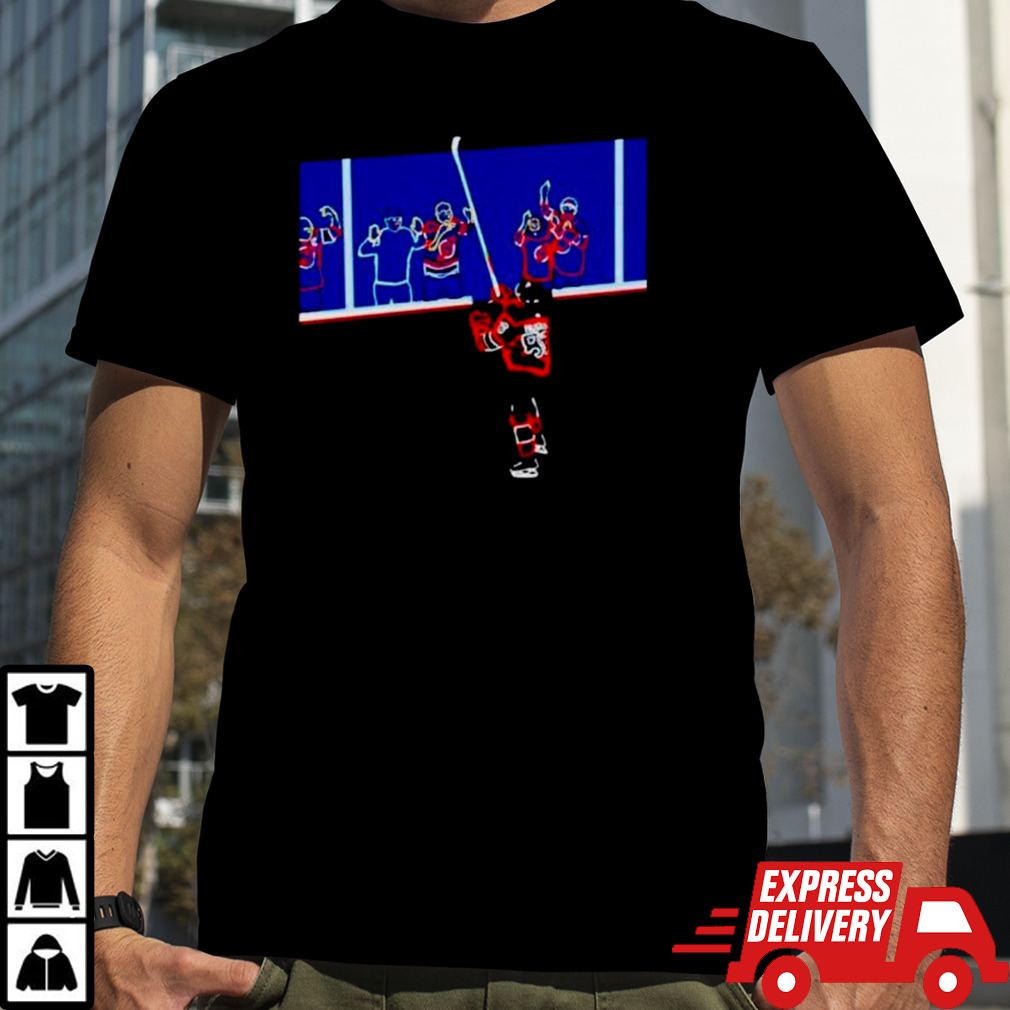 New Jersey Devils Jack Hughes Celly shirt