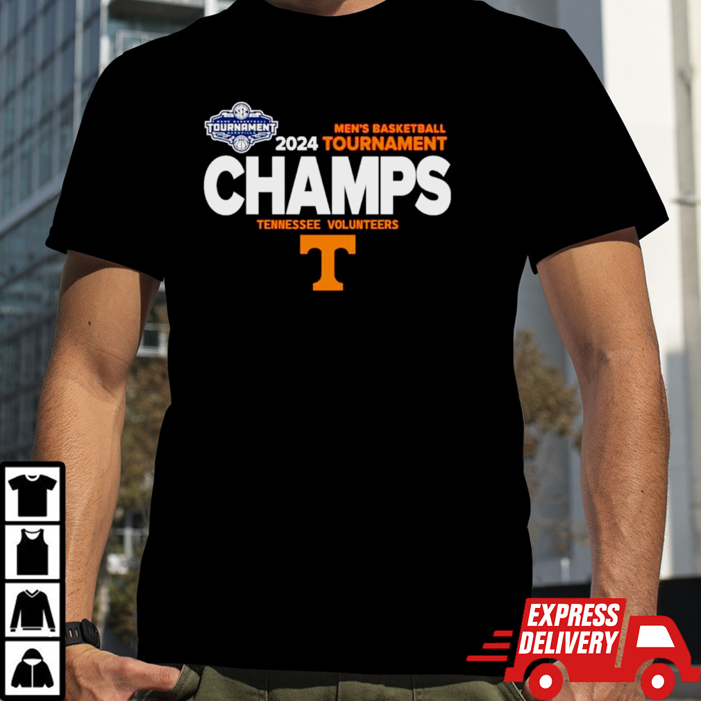 Tennessee Volunteers 2024 men’s basketball tournament Champs shirt