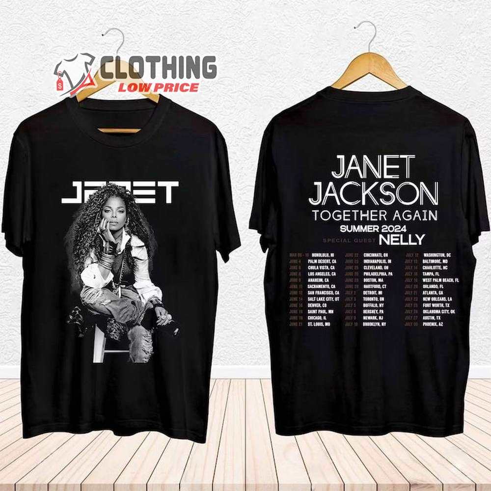 何でも揃う ミュージシャン JANET JACKSON 2024 PAINTSWATCH tee