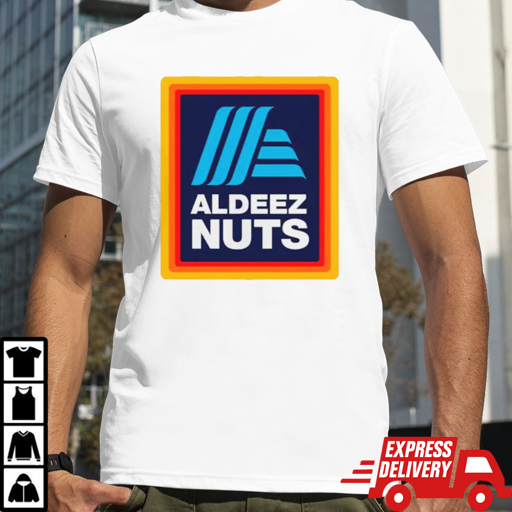 Aldeez Nuts logo shirt