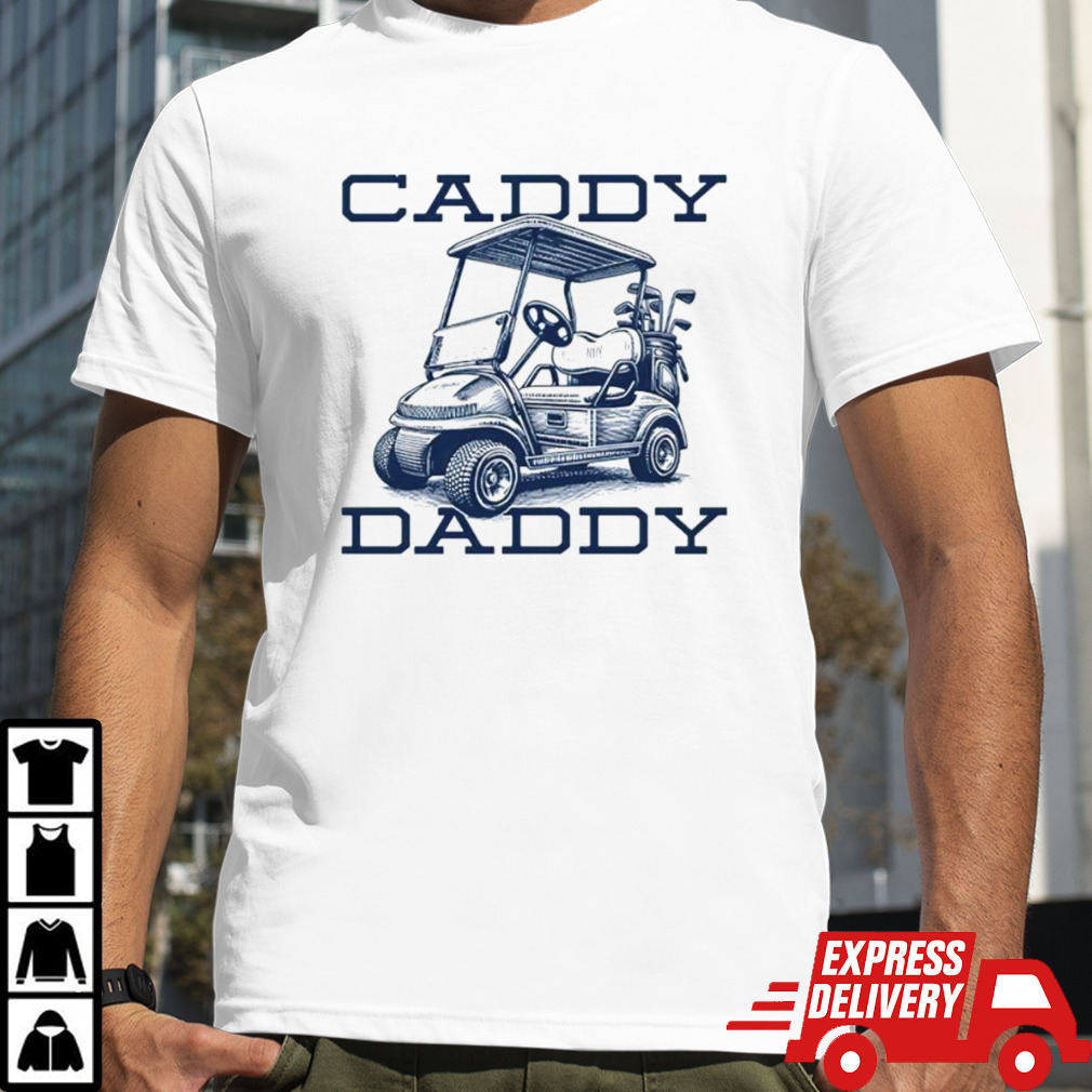 Caddy daddy golf shirt