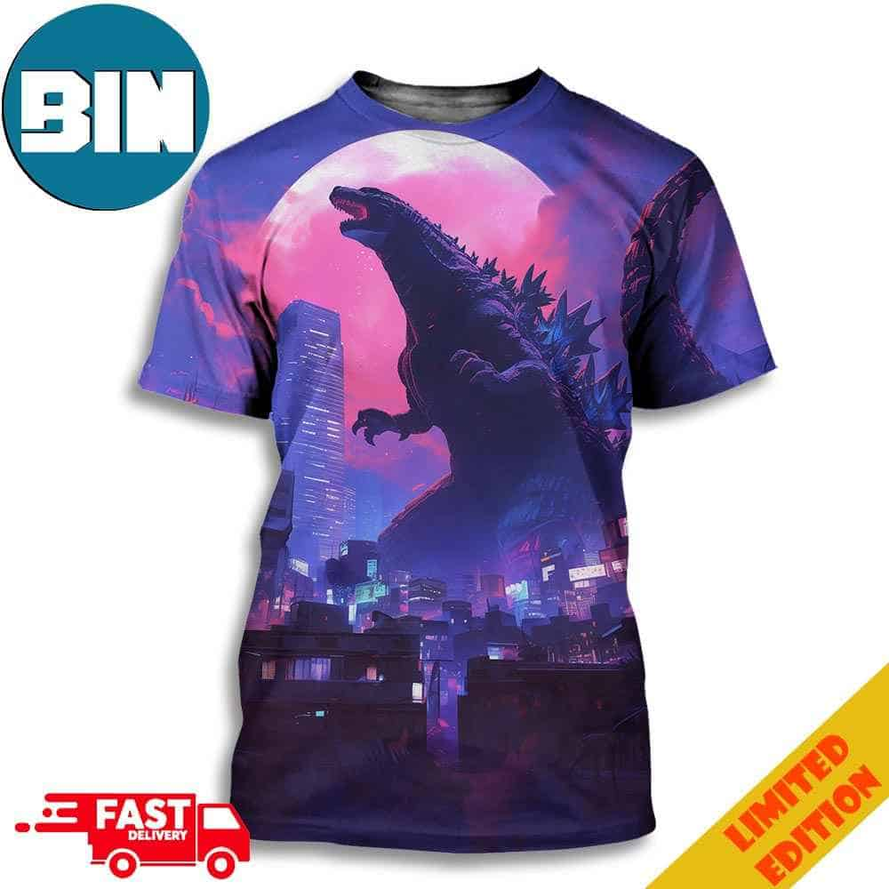 Godzilla Minus One The Fear And Power Of The Legendary Monster 3D T-Shirt