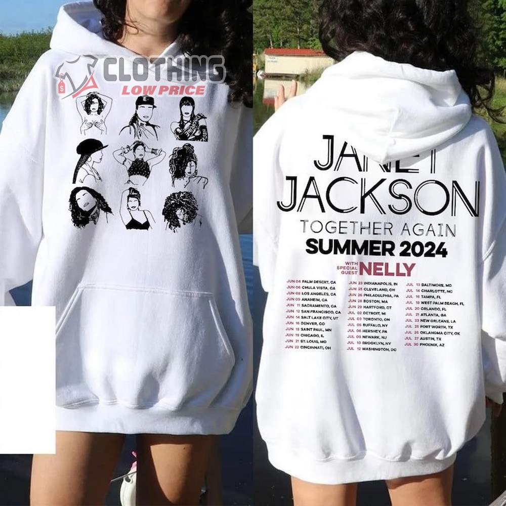 Jackson Music Tour Shirt 2024, Janet Jackson Music Tour Gift For Fan, Janet Jackson Summer Music Tour