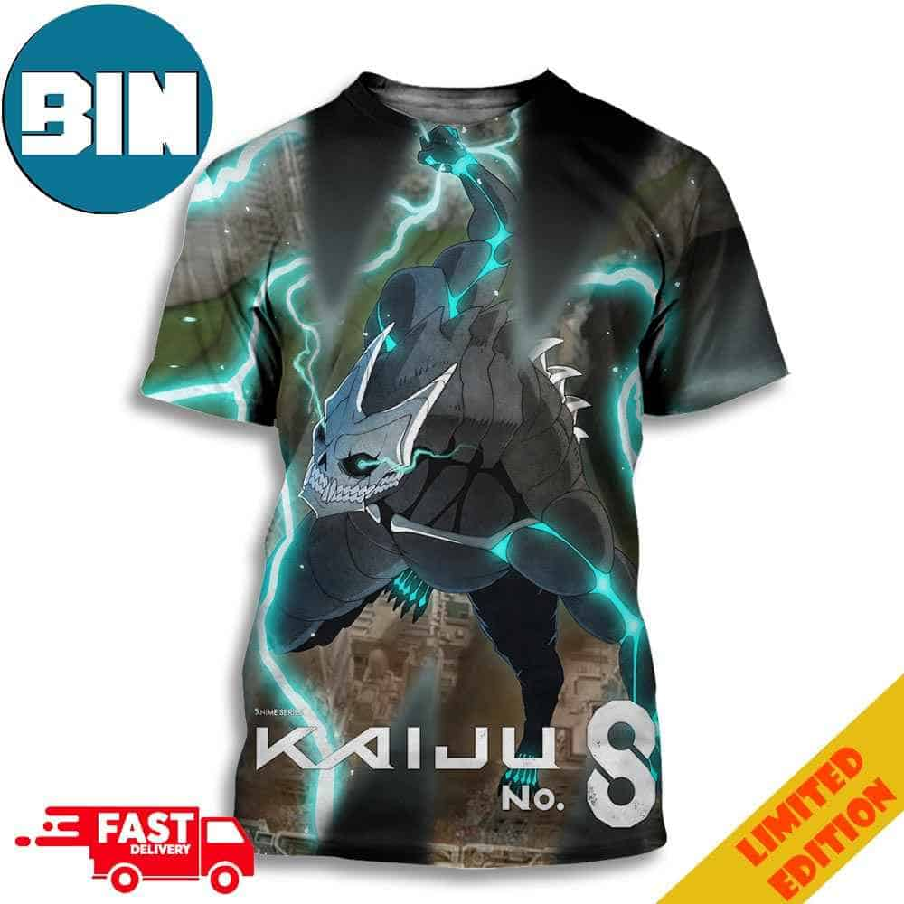 Official Poster For Kaiju No 8 Anime Scheduled For April 13 3D Unisex T-Shirt