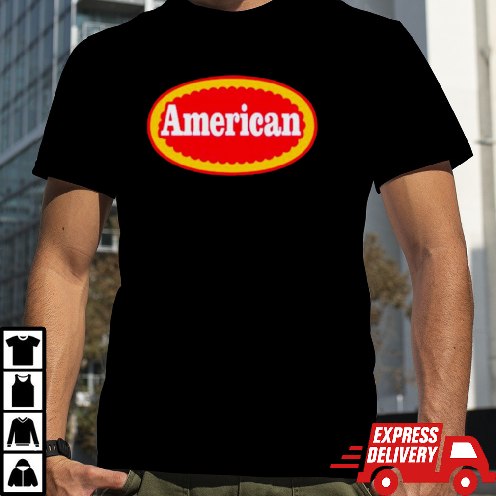 Parody American logo shirt