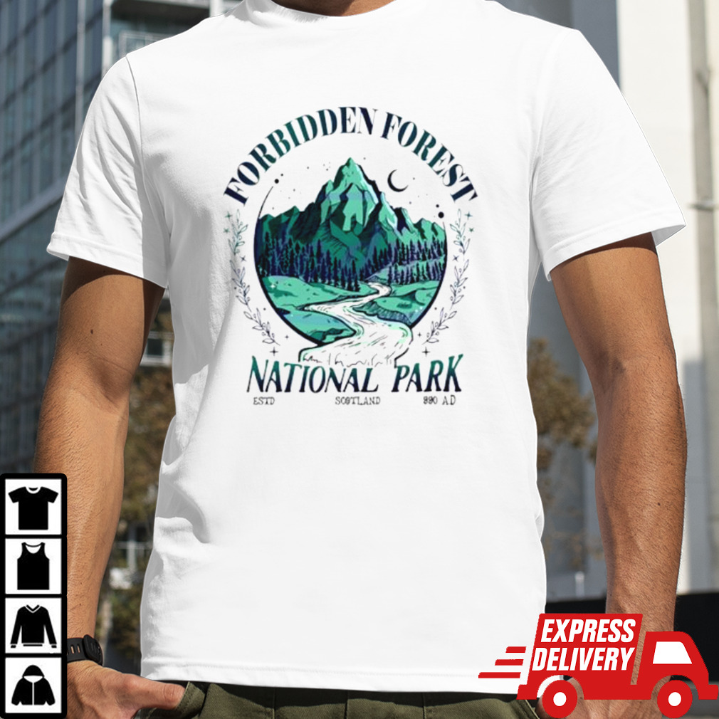 Retro Forbidden Forest National Park shirt