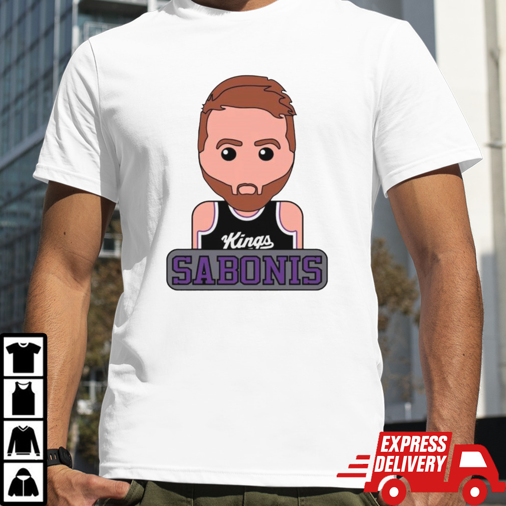 Sabonis Sacramento NBA Kings Basketball shirt