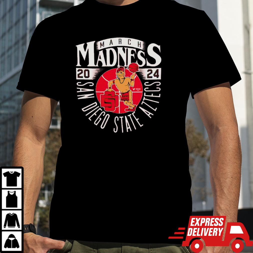 San Diego State Aztecs 2024 March Madness Mascot Shirt